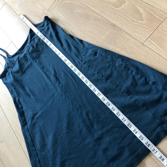 Patagonia Organic Cotton Vitality Strap Dress in Dark Blue Size M - Picture 8 of 8